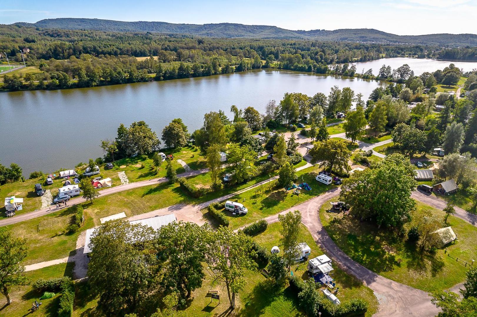 Camping Les Ballastieres - Vosges Du Sud Champagney Exterior photo