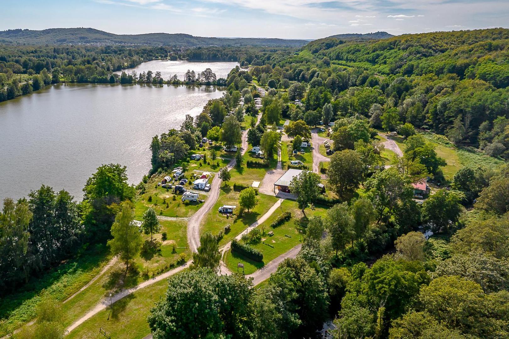 Camping Les Ballastieres - Vosges Du Sud Champagney Exterior photo