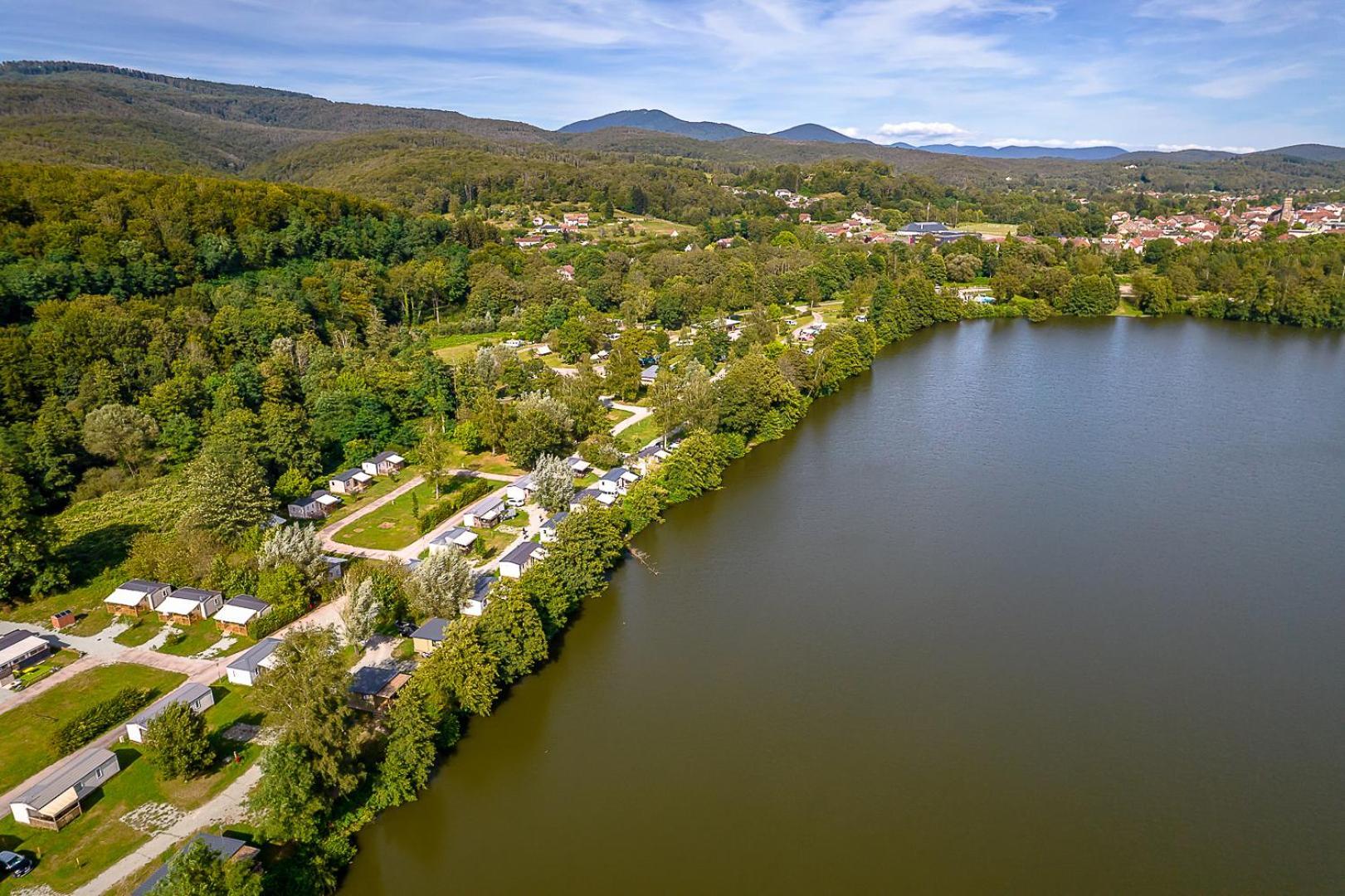 Camping Les Ballastieres - Vosges Du Sud Champagney Exterior photo